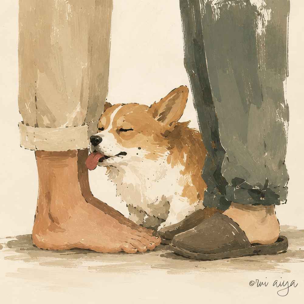 Basha Journal — between the feet